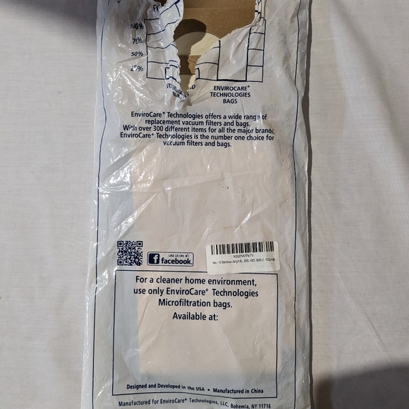 6 bags for Electrolux upright style U vacuum microfiltration for allergies - Picture 5 of 6